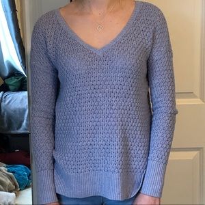 Purple V neck sweater!